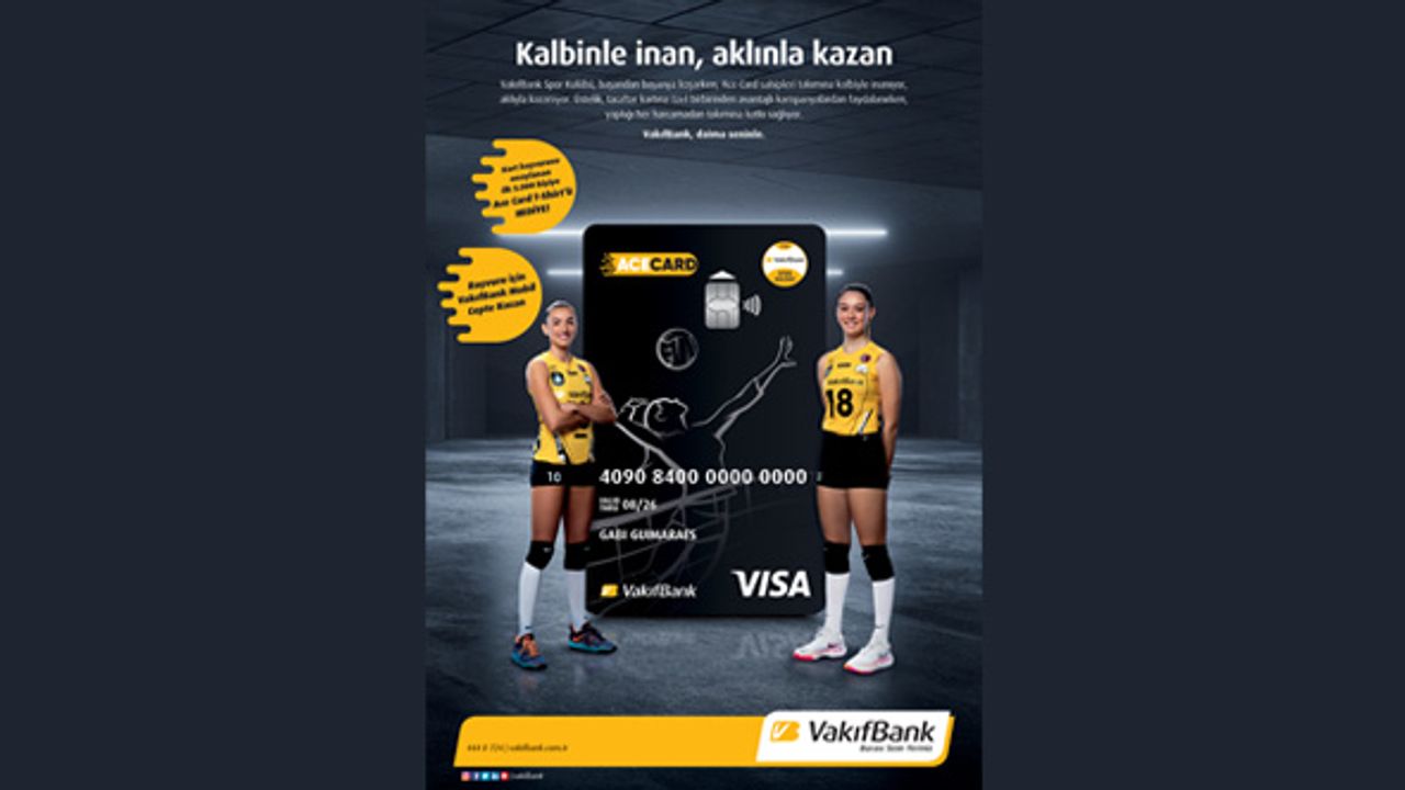 VakıfBank’tan voleybola özel Ace Card