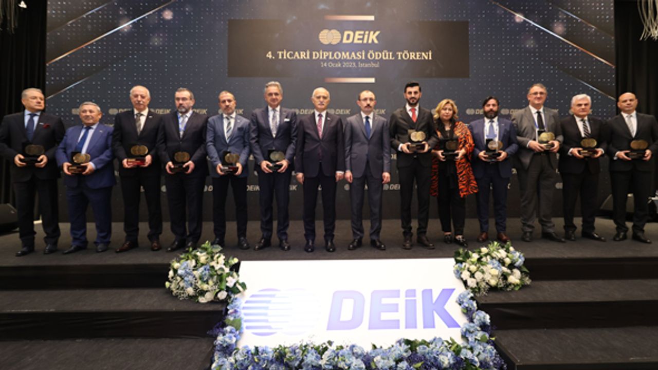 DEİK Ticari Diplomasi Ödülleri sahiplerini buldu