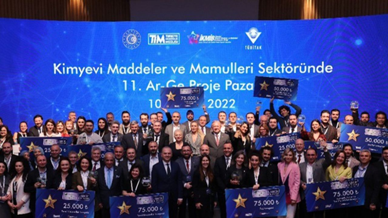 Kimya Ar-Ge Proje Pazarı’nda 900 bin lira ödül verildi