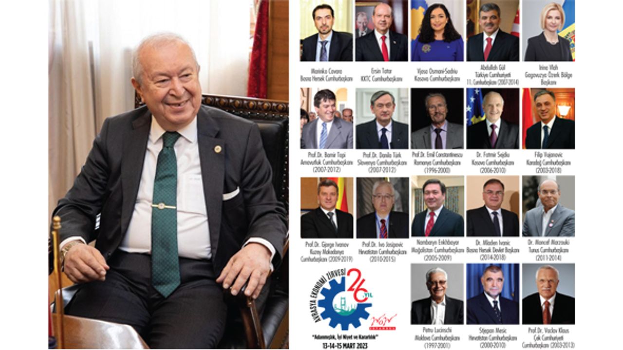 26. Avrasya Ekonomi Zirvesi, 13-14-15 Mart 2023’te, İstanbul’da, 40’tan fazla ülkeyi bir araya getirecek; ‘Güvensizliği Bitir, İşbirliğine Başla’