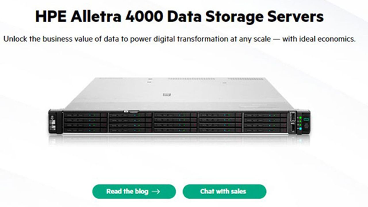 HPE, HPE Alletra 4000’i duyurdu