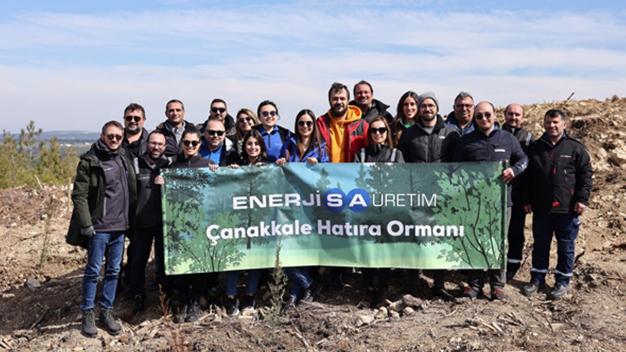Enerjisa Üretim’den, 18 Mart’a özel fidan dikimi