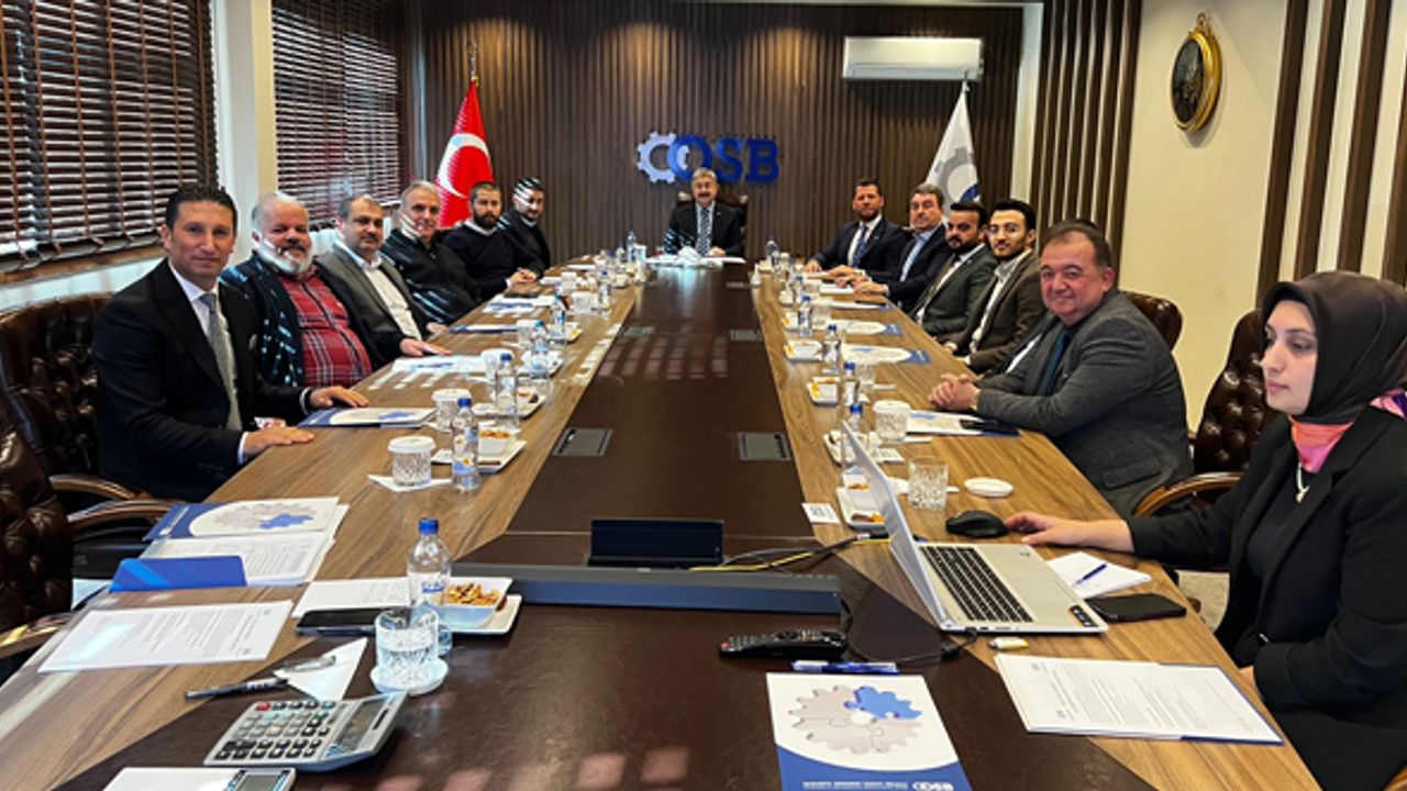 Osmaniye OSB Müteşebbis Heyeti güven tazeledi