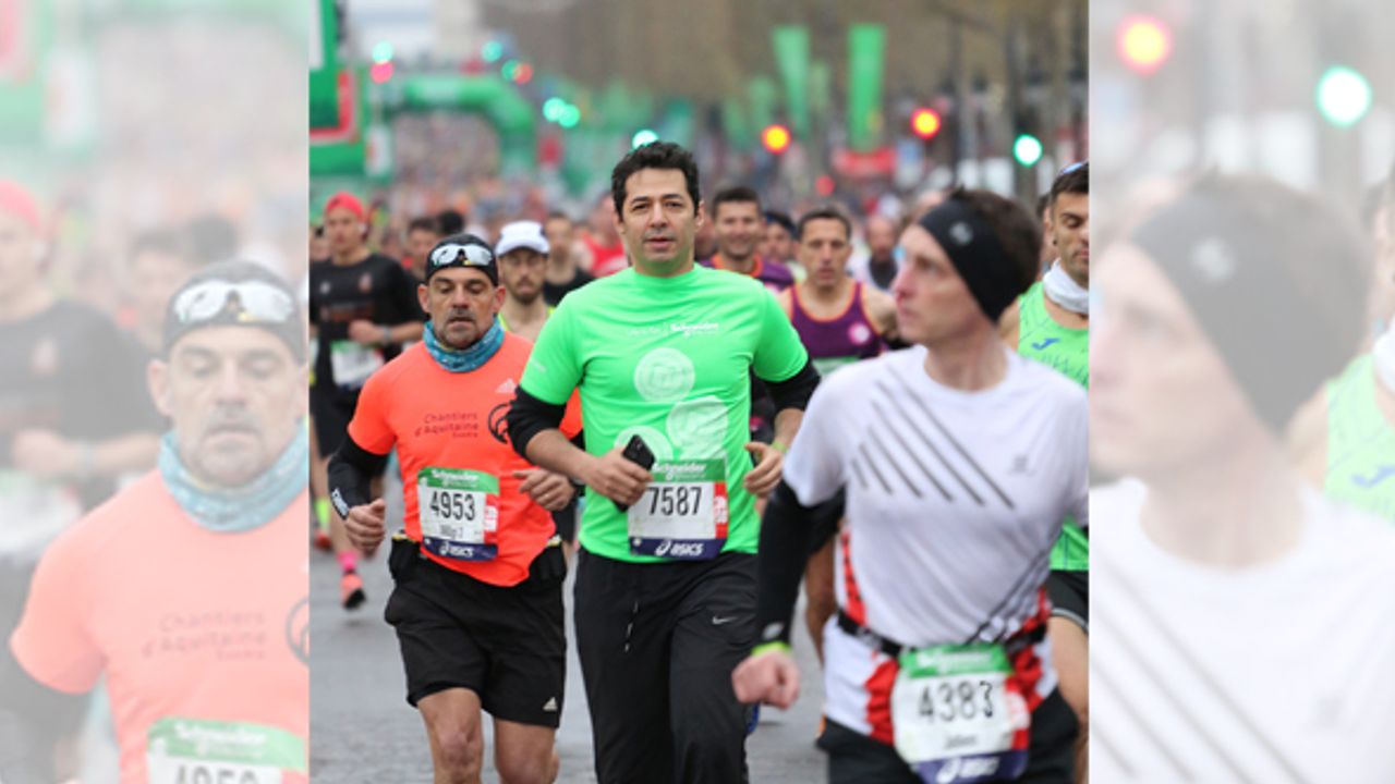 Schneider Electric Paris Maratonu’nda depremzedeler için koştu