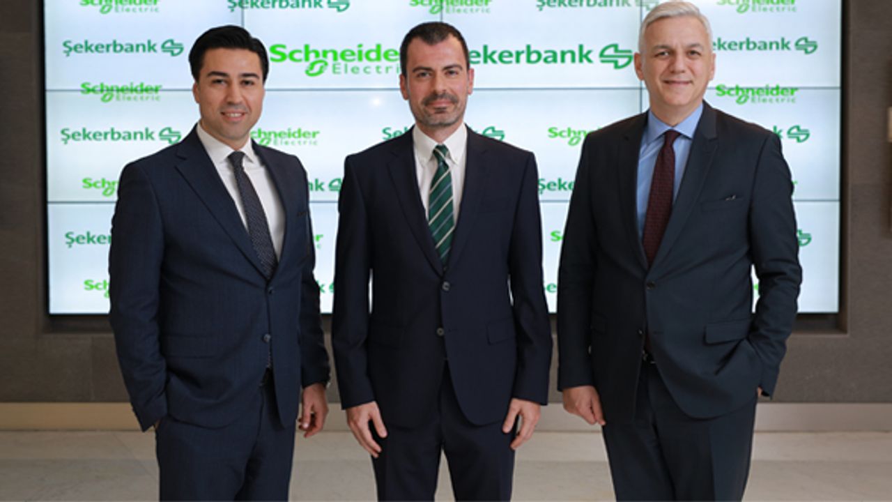 Şekerbank ve Schneider Electric işbirliği