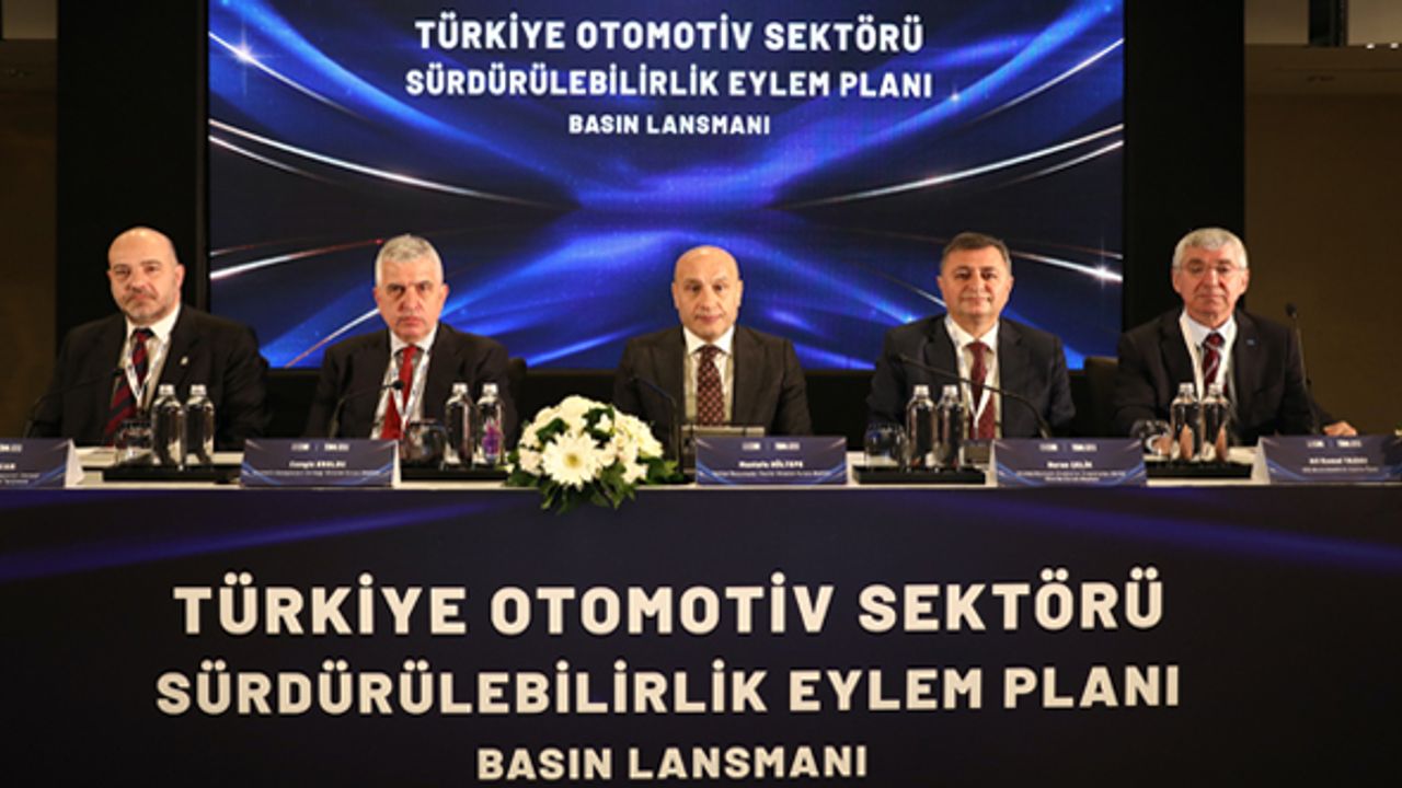 Türkiye Otomotiv Sektörü Sürdürülebilirlik Eylem Planı açıklandı