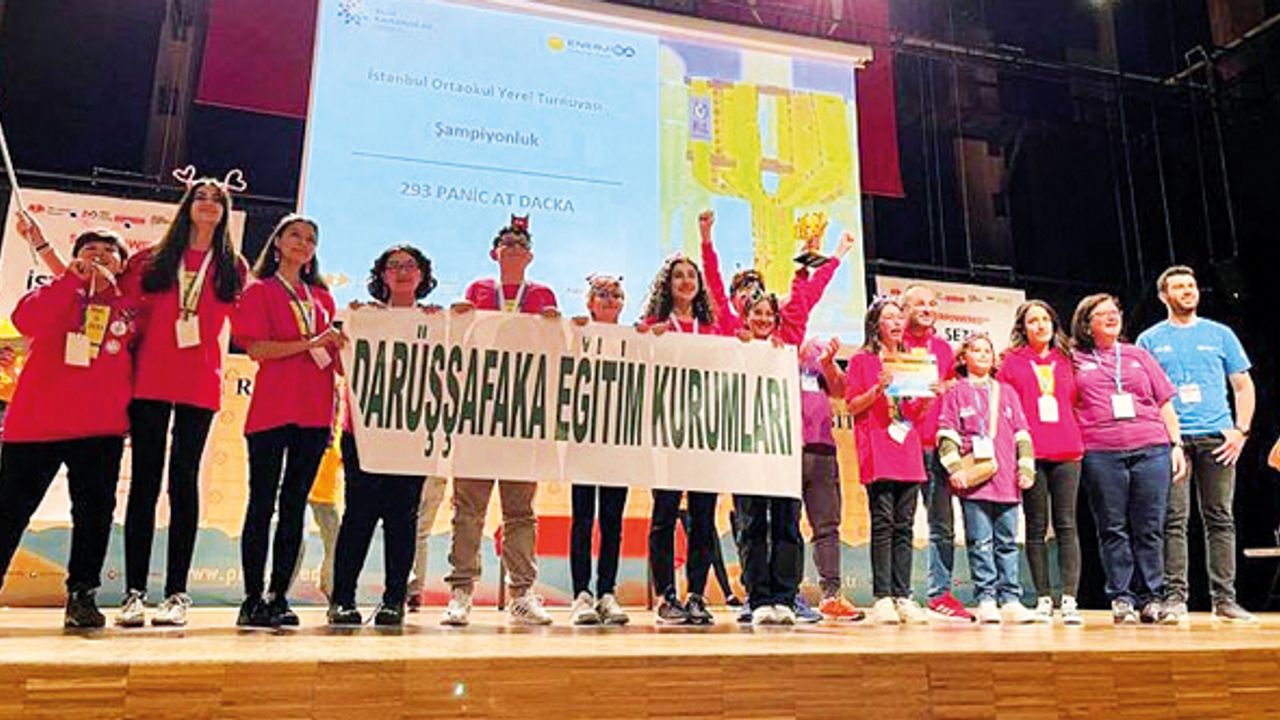 Darüşşafaka Robot Takımları başarıya doymuyor