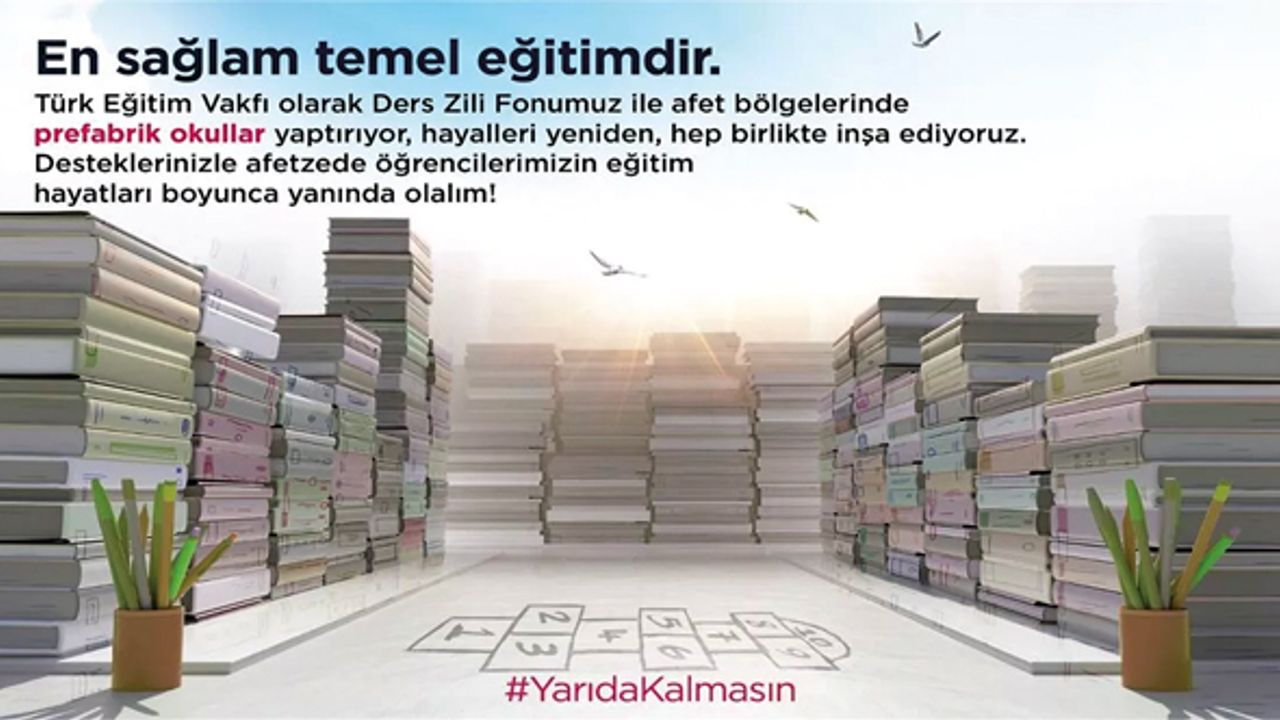 ‘Ders zili susmasın, okul sıraları boş kalmasın’