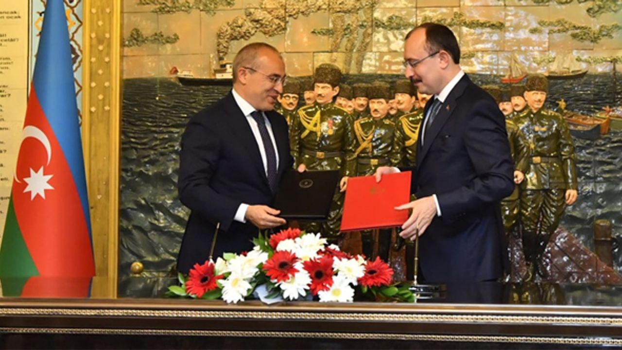 Türkiye-Azerbaycan Tercihli Ticaret Antlaşması imzalandı