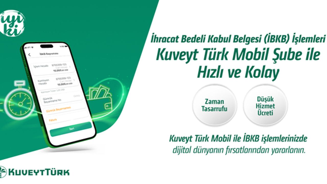 Kuveyt Türk Mobil Şube ile daha hızlı ve kolay