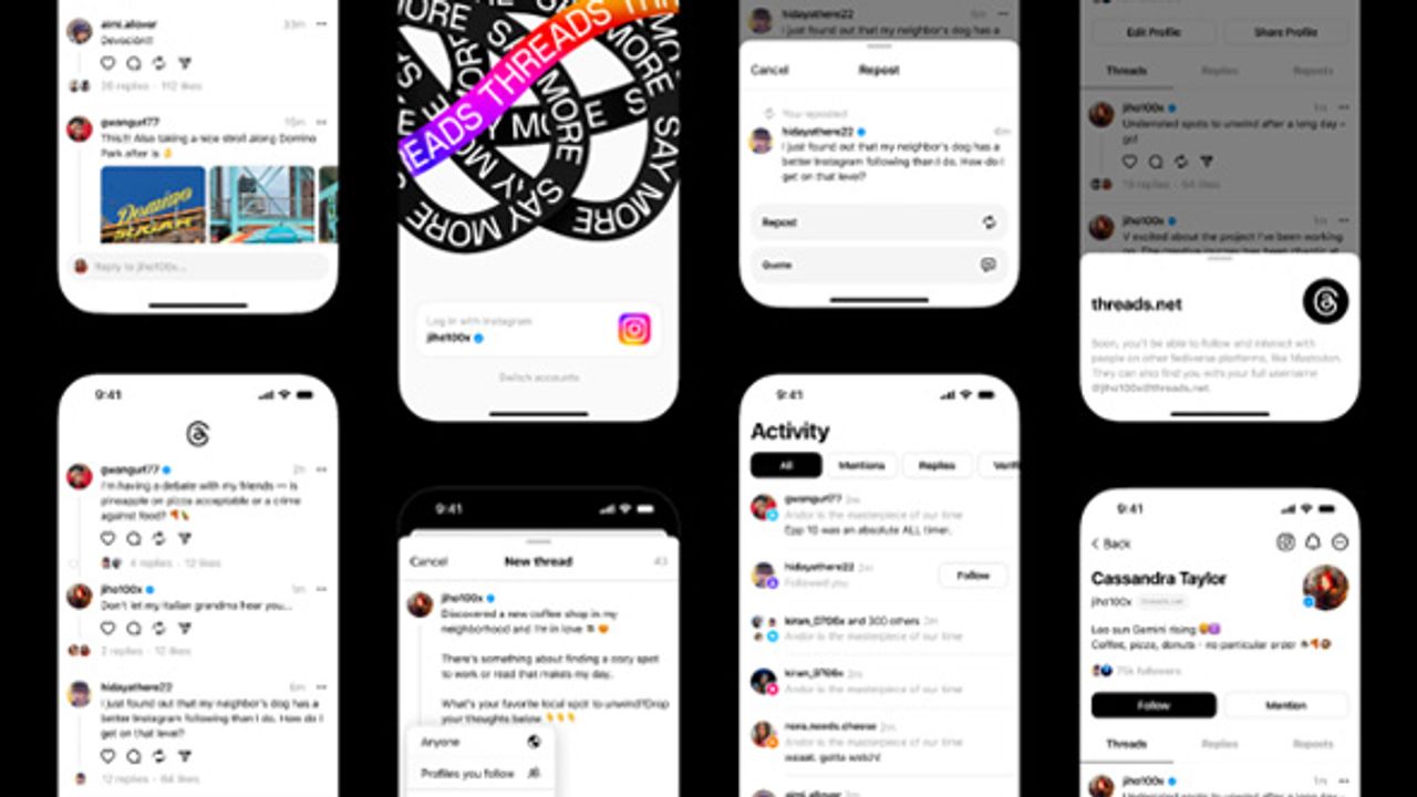 Threads 100’den fazla ülkede kullanımda