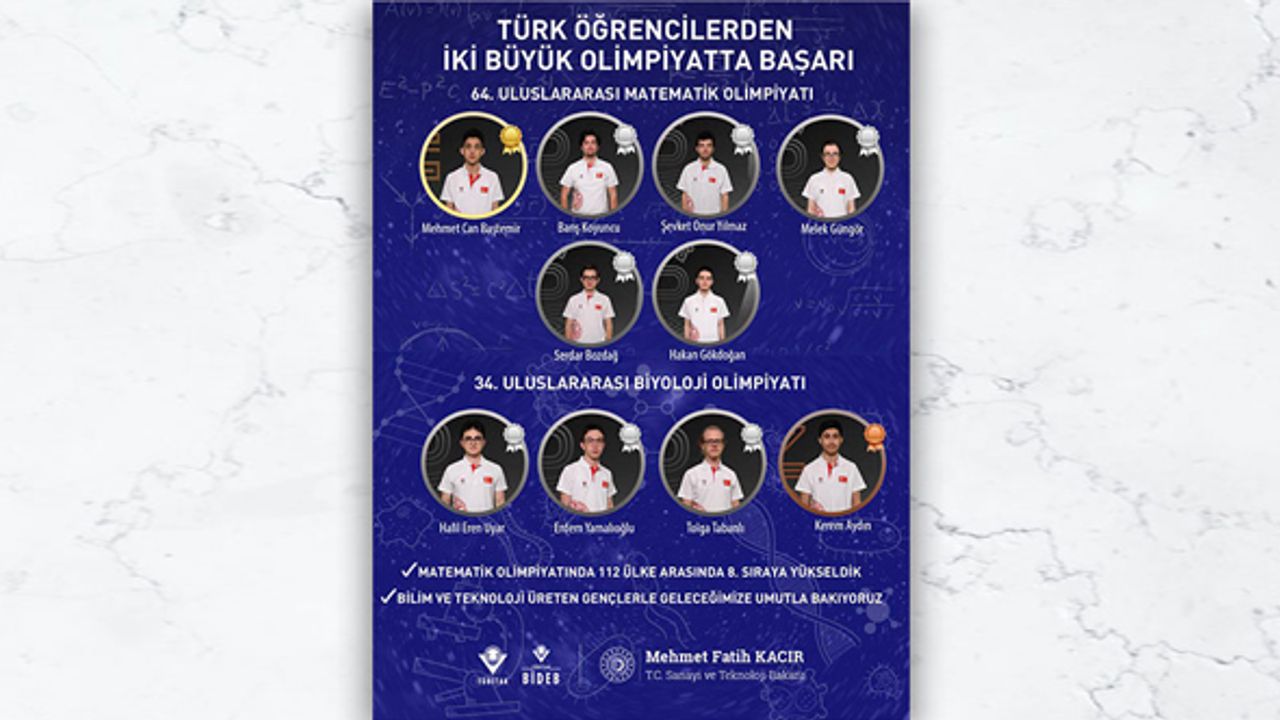 Türkiye’den iki büyük olimpiyatta tarihi başarı