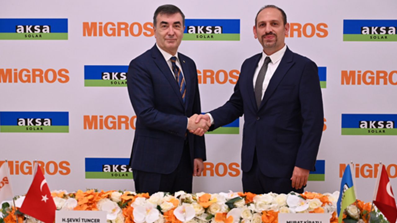 Migros ve Aksa Elektrik’ten güneş enerjisi yatırımı