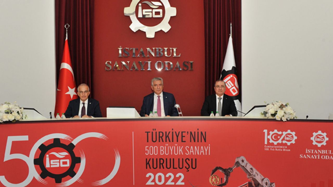‘Türkiye’nin 500 Büyük Sanayi Kuruluşu Araştırması 2022’: Sanayinin devleri belli oldu; Tüpraş yine lider