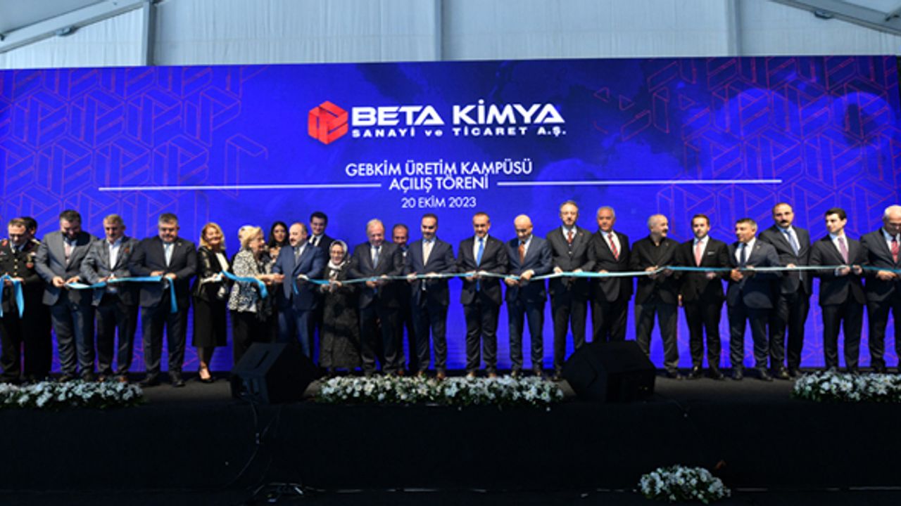 BETA Kimya’dan 1.7 milyar TL’lik dev yatırım