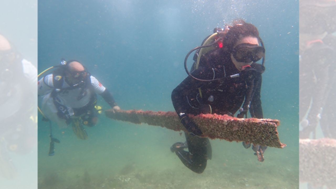İş Bankası öncülüğünde deniz dip temizliği