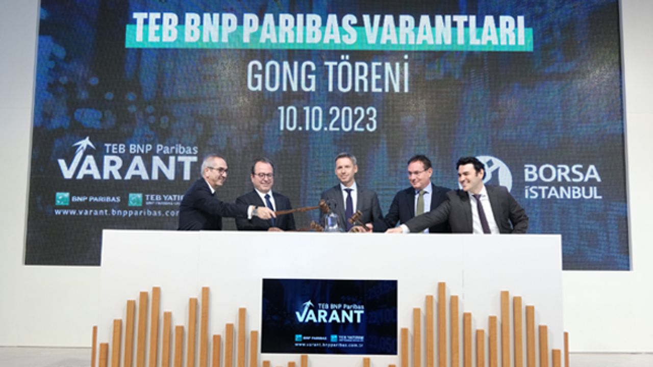TEB BNP Paribas Varantları Borsa İstanbul’da