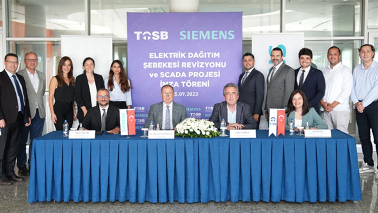 TOSB ve Siemens Türkiye’den teknolojide dev işbirliği