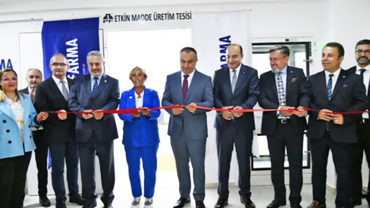 İlaç etkin madde üretim alanı açıldı
