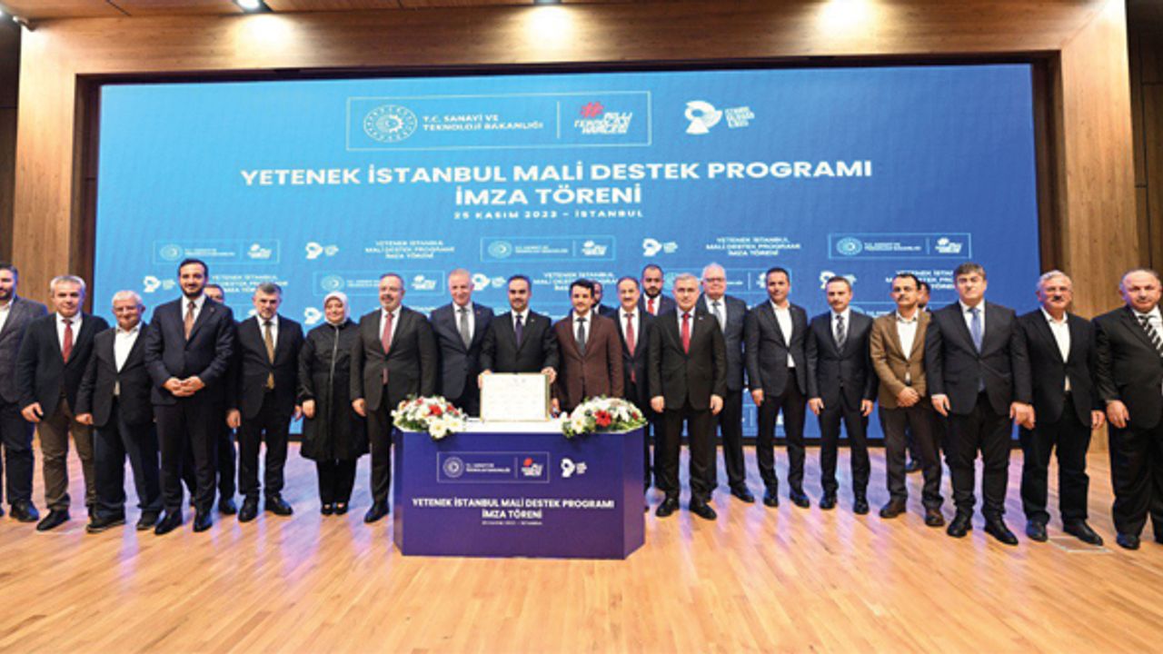 Yetenek İstanbul Mali Destek Programı’nda imzalar atıldı