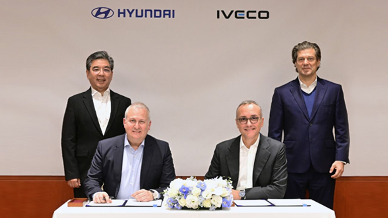 IVECO ve Hyundai’den elektrikli hafif ticari araç anlaşması