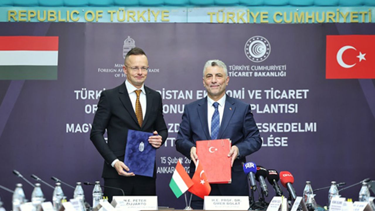 Macaristan ile 6 milyar dolarlık ticaret hedefi