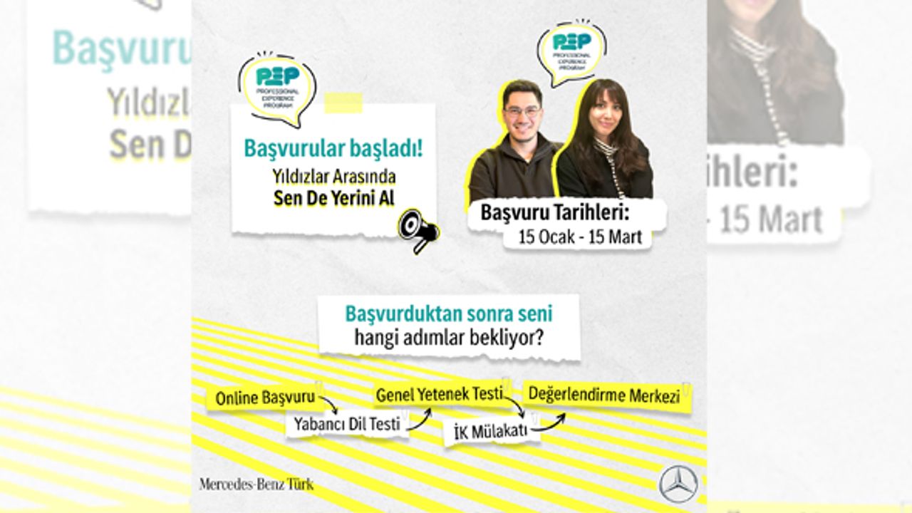 Mercedes-Benz Türk için başvurular başladı