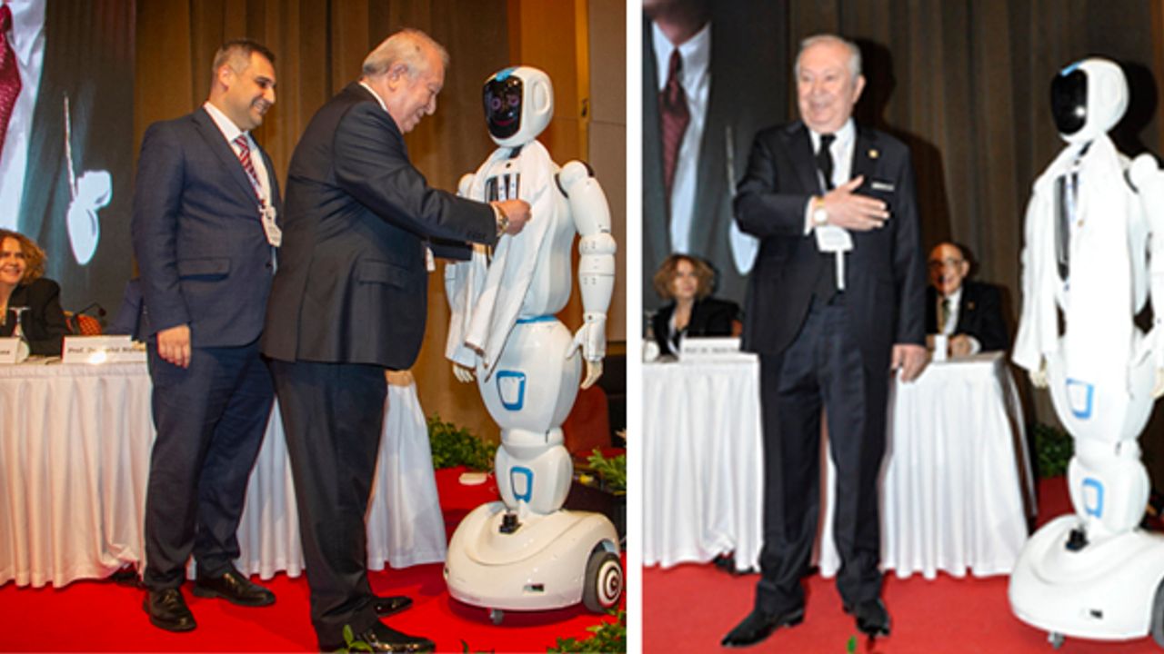 27. Avrasya Ekonomi Zirvesi’nde, dünyada bir ilk; Robot Ada Vakıf üyesi oldu