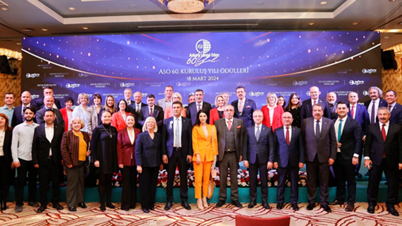 ASO’nun, 60’ıncı yılında 7 kategoride 68 ödül verildi