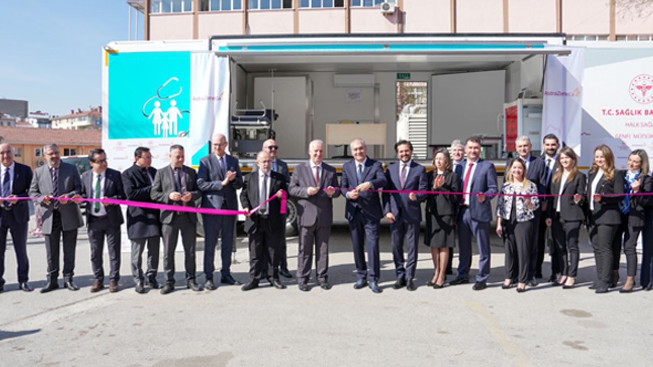 AstraZeneca Türkiye’den  Mobil Sağlık Merkezi