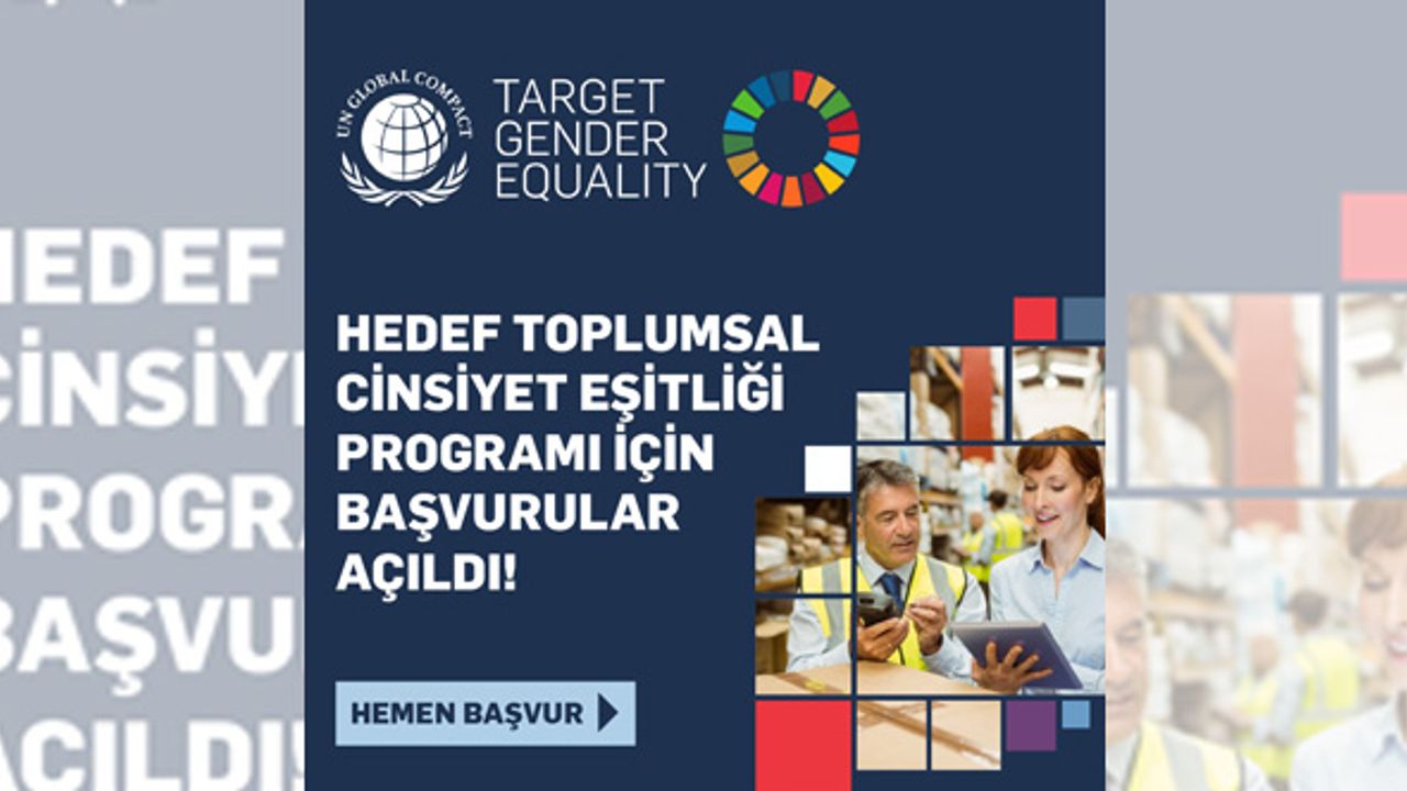 Cinsiyet eşitliği programı başvuruları açıldı