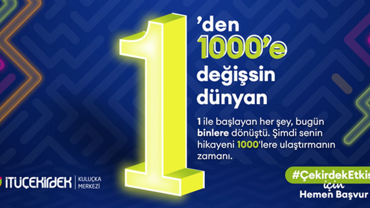 İTÜ Çekirdek’in başvuruları devam ediyor