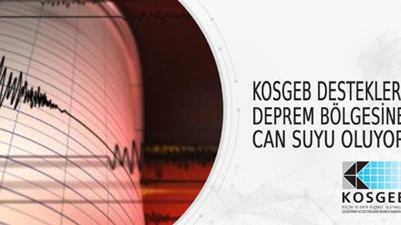 KOSGEB destekleri can suyu oluyor
