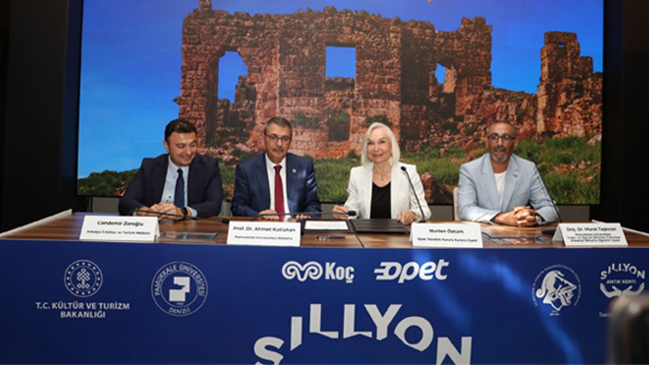 Sillyon Antik Kenti, OPET ile gün yüzüne çıkıyor