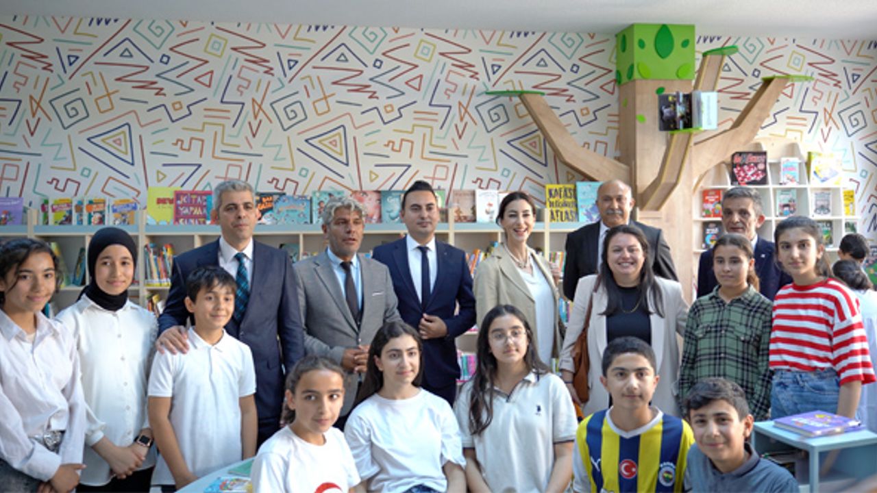 TSKB’nin, 6. kütüphanesi Şanlıurfa’da açıldı