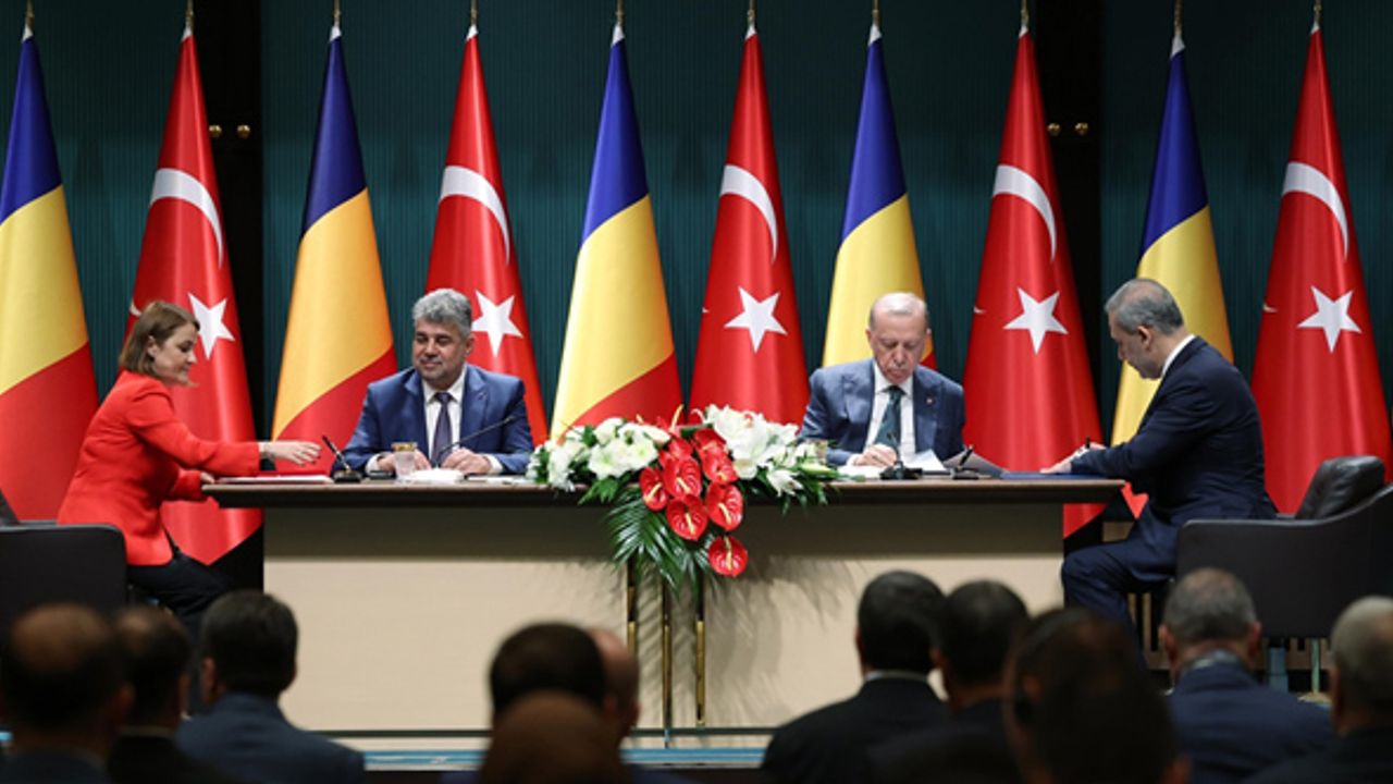 Türkiye ile Romanya arasında 6 anlaşma imzalandı