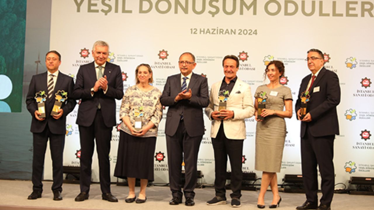 İSO ‘Yeşil Dönüşüm Ödülleri’ verildi; Sanayide Yeşil Dönüşüm Belgesi geliyor
