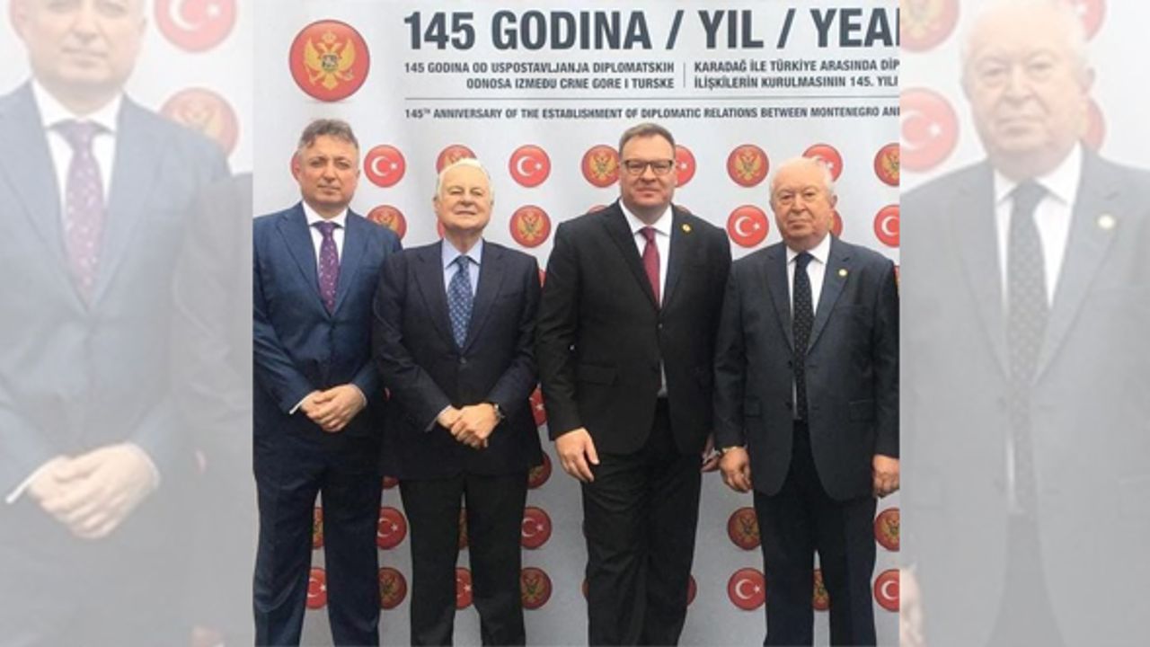 Türkiye-Karadağ diplomatik ilişkileri 145 yaşında