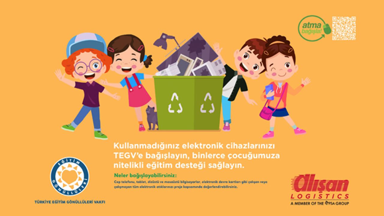 Alışan TEGV ile beraber eğitim için “Atma Bağışla” dedi