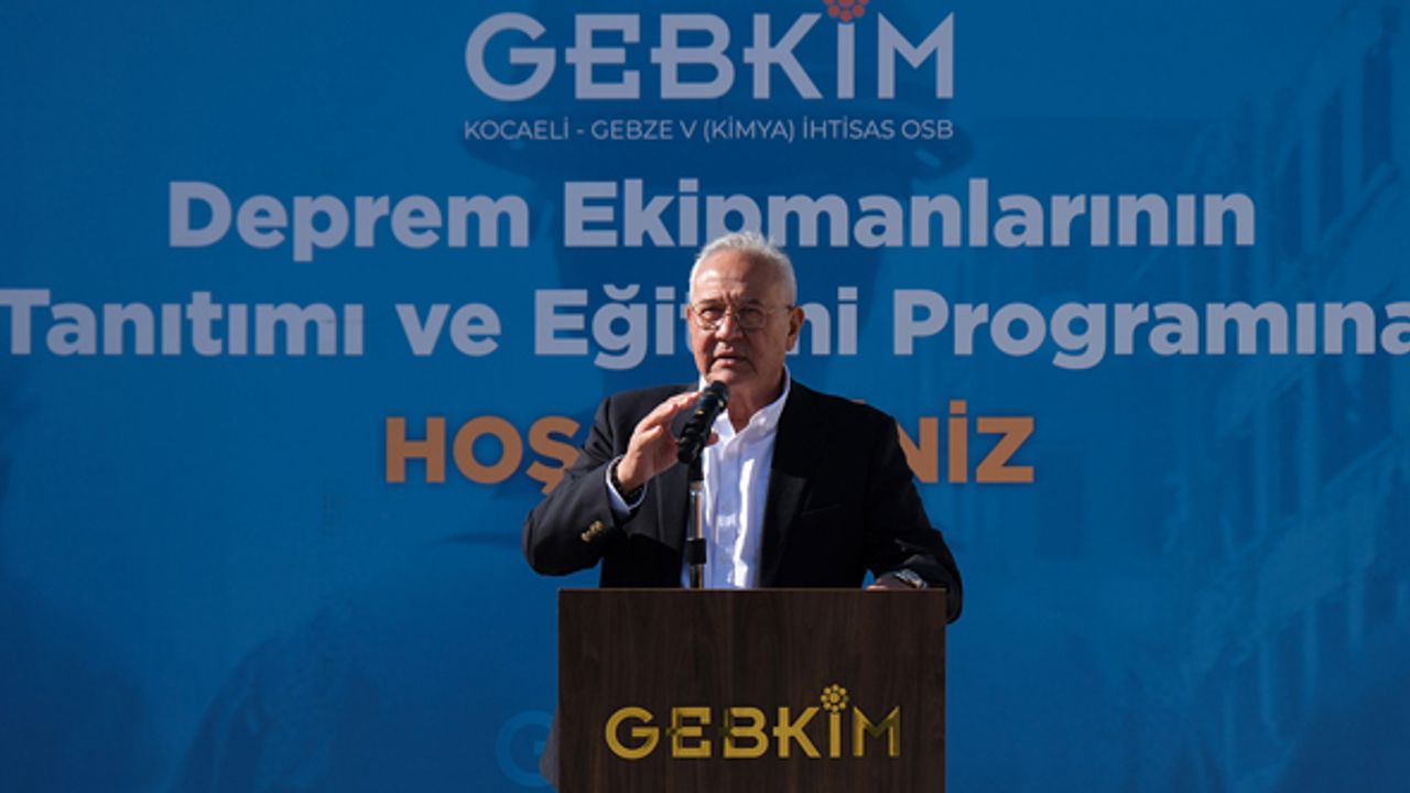 GEBKİM OSB sanayiyi depreme karşı güçlendiriyor