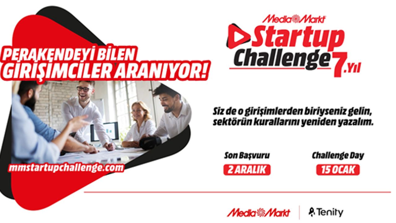 MediaMarkt Startup Challenge için son tarih 2 Aralık