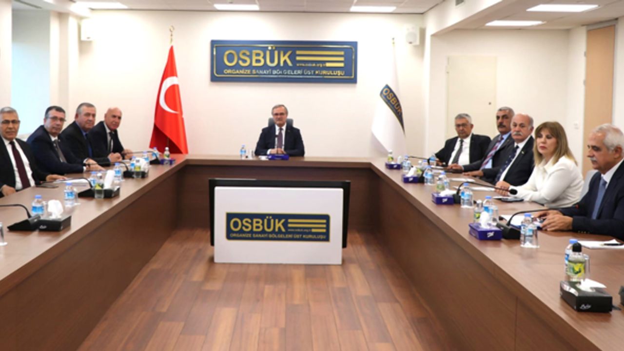 OSBDER ve OSBÜK’ten fikir alışverişi