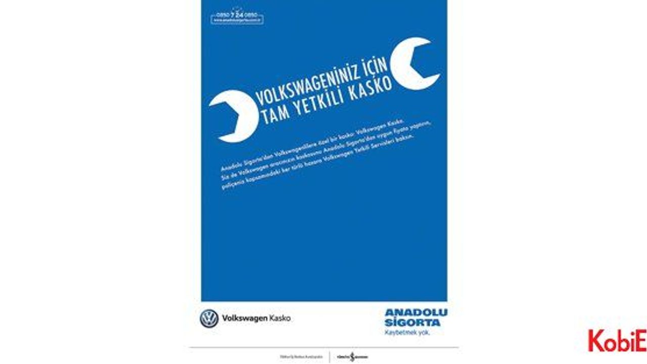 Anadolu Sigorta’dan yalnızca Volkswagenlilere özel bir kasko: Volkswagen Kasko