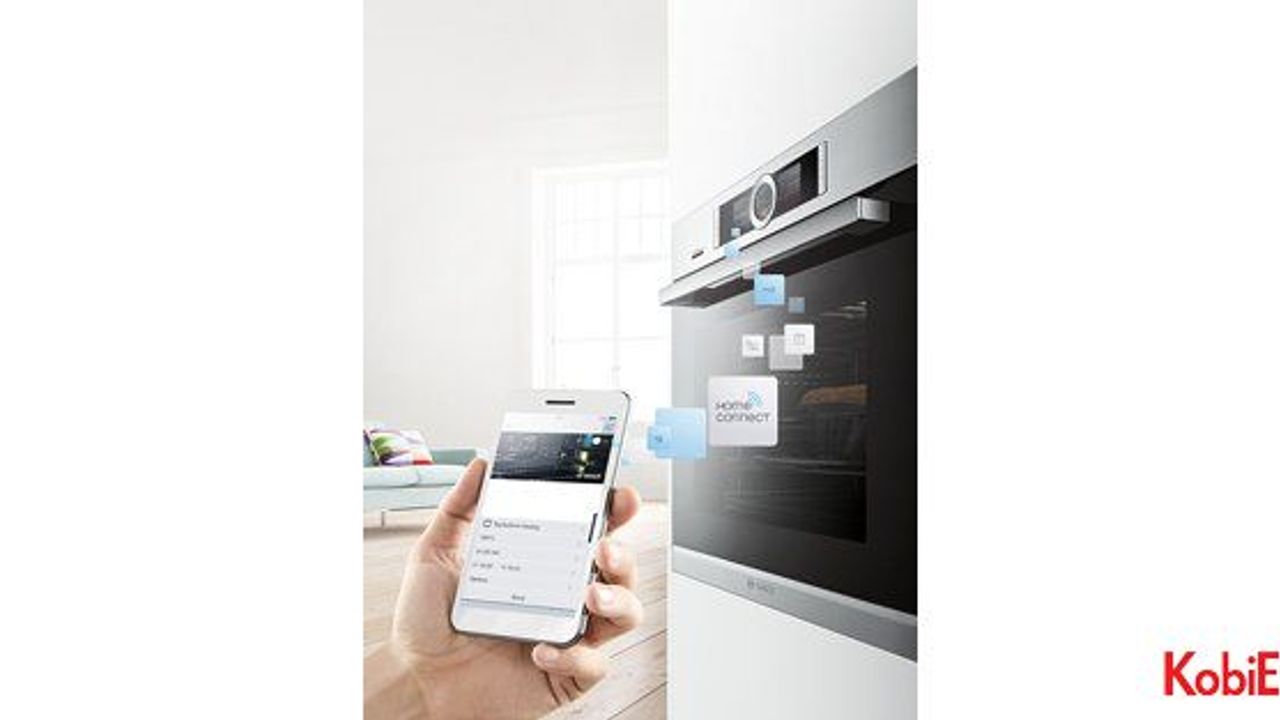 Bosch Home Connect ankastre fırın ile yemeğiniz siz eve gelmeden hazır