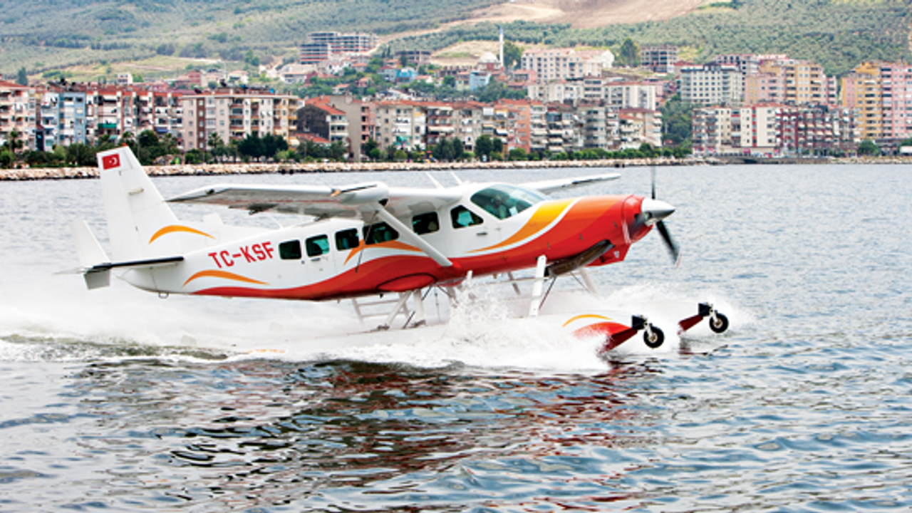 Deniz Uçağı ile İstanbul-Bodrum, Çeşme, Bandırma arası kısaldı