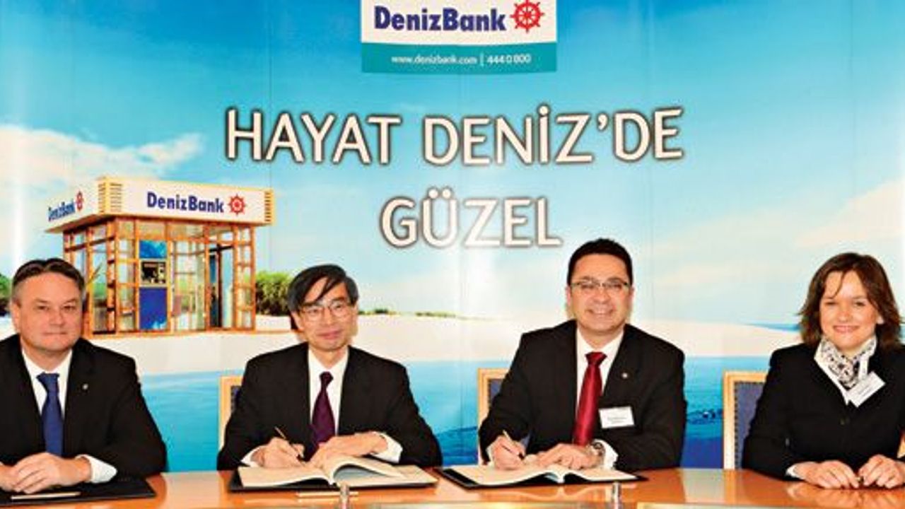 DenizBank ve JBIC arasında 200 milyon dolarlık kredi sözleşmesi imzalandı