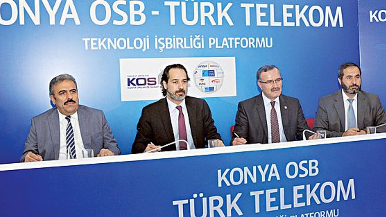 Konya OSB-Türk Telekom protokolü