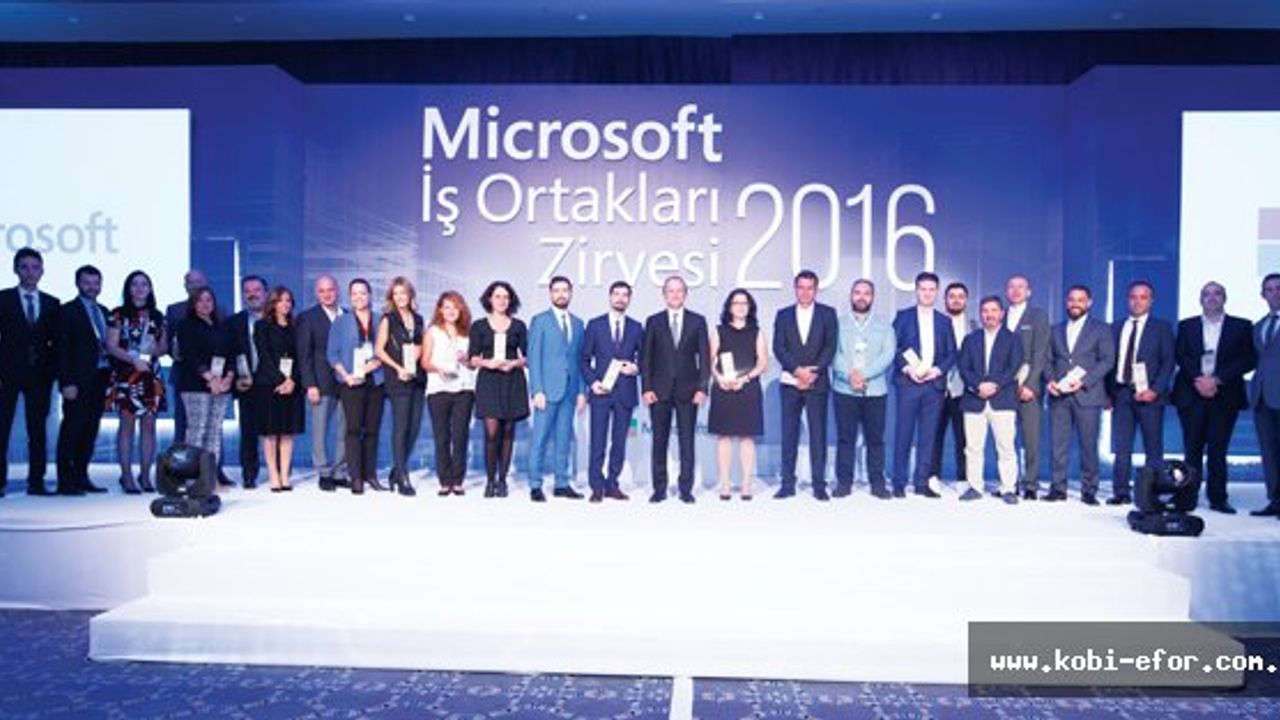 Microsoft Türkiye İş Ortakları Zirvesi gerçekleştirildi