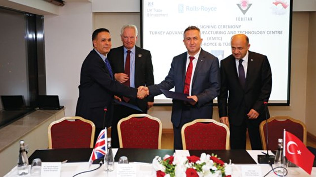 Rolls-Royce Türkiye’nin üretim teknolojilerindeki gelişimi destekliyor