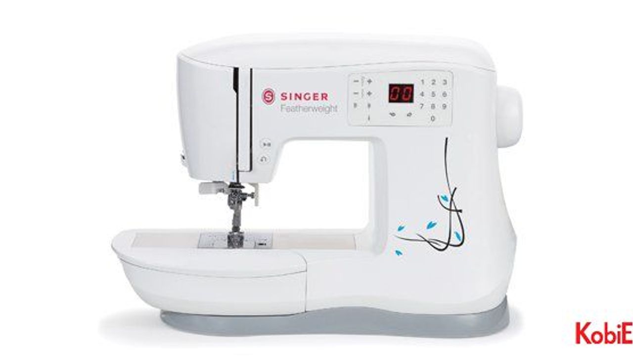 SINGER’in yeni elektronik taşınabilir modeli; FEATHERWEIGHT C240 dikiş makinesi